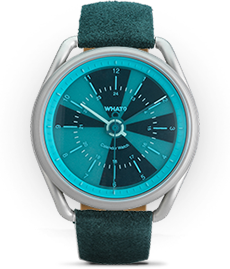 Calendar Watch – Aqua Blue