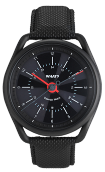 Calendar Watch – Gunmetal Black